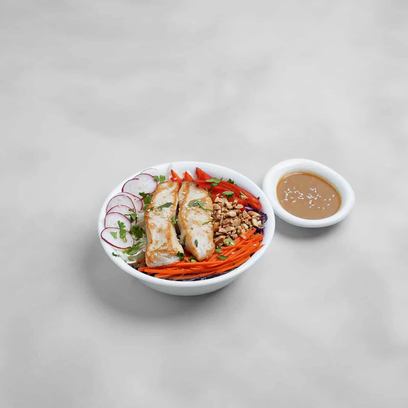 Chicken Satay Salad