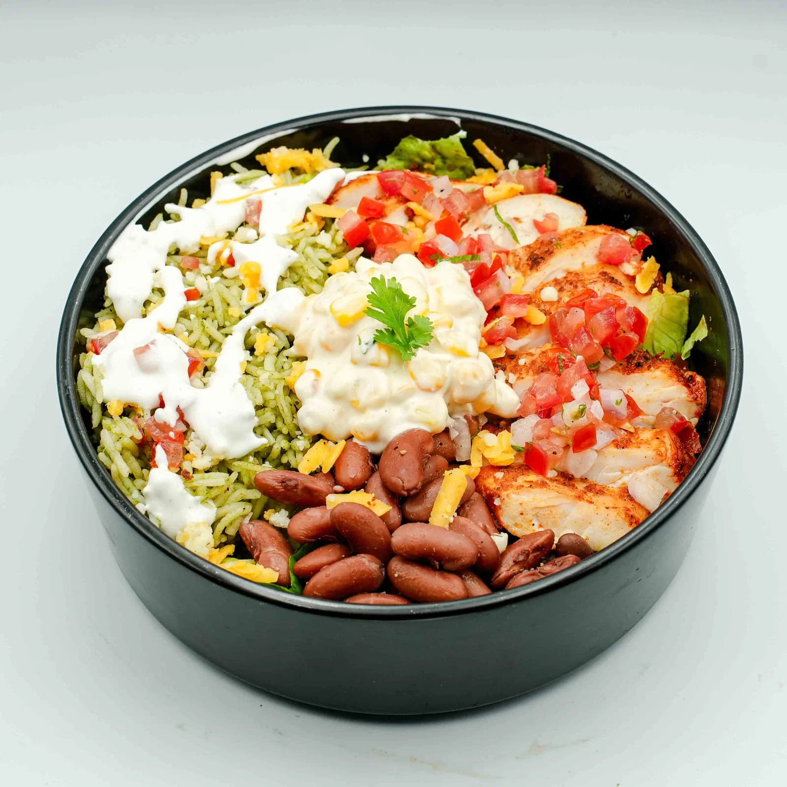 Coriander Rice Chicken Bowl