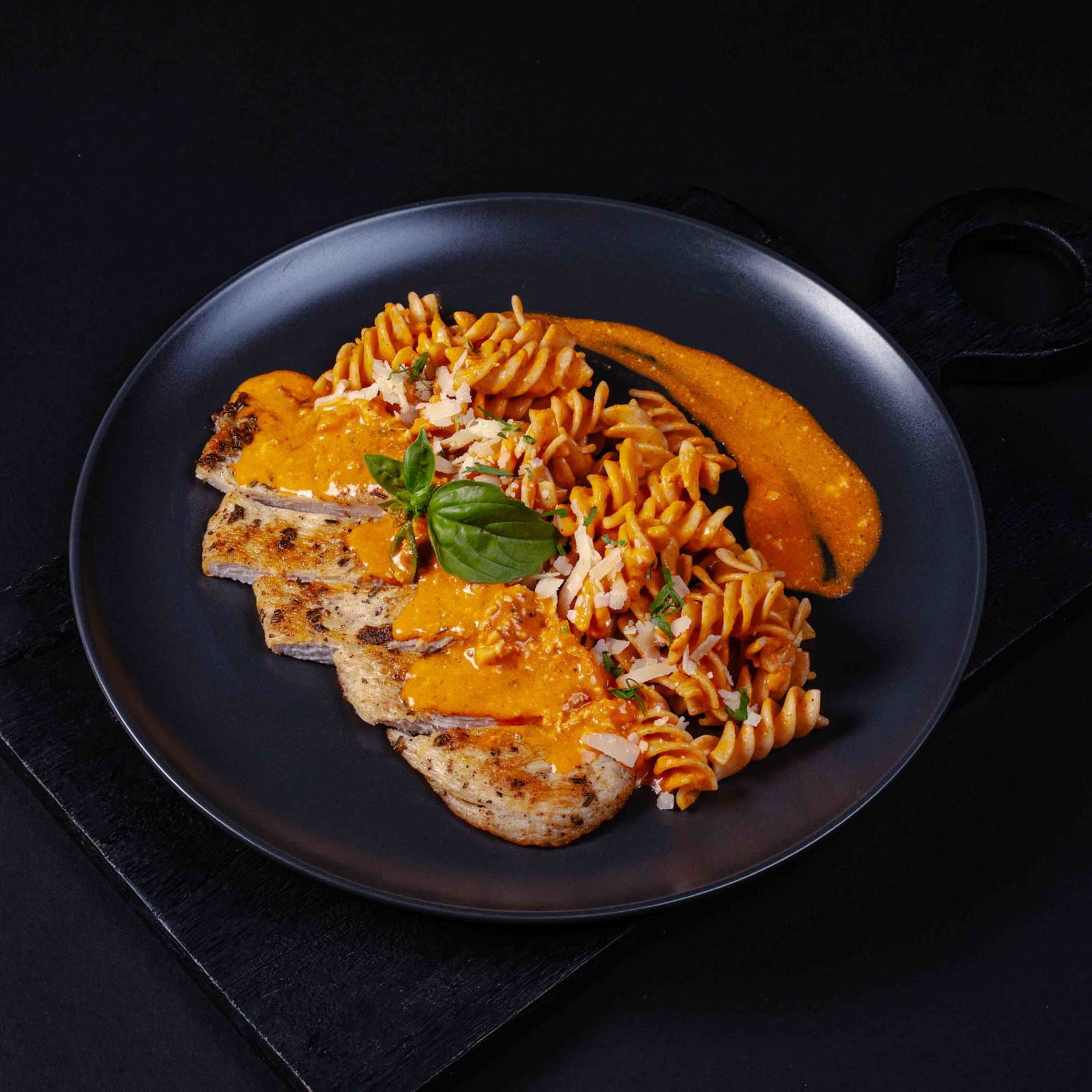 Creamy Buffalo Chicken Pasta