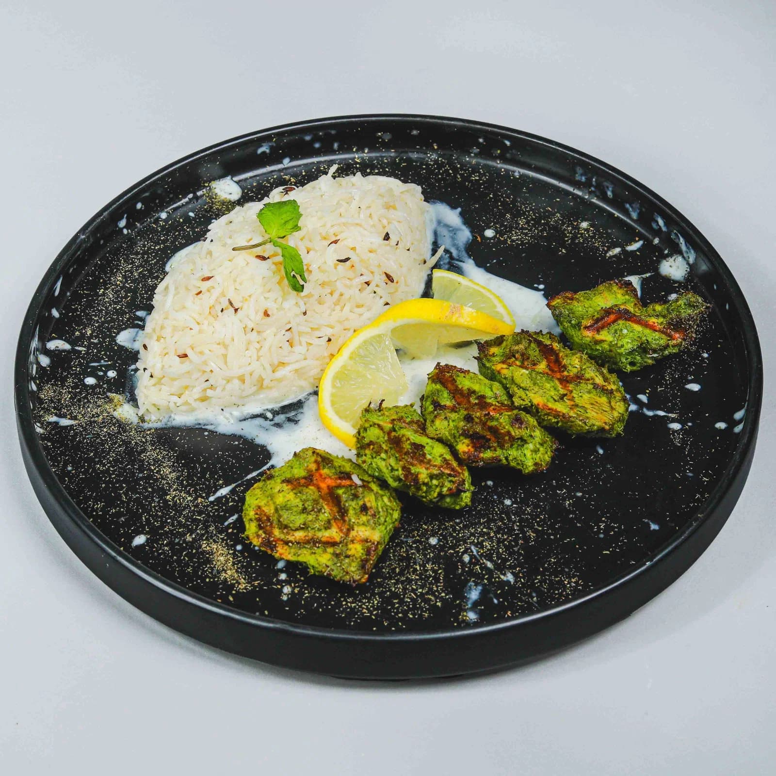 Hariyali chicken tikka 